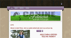 Desktop Screenshot of caninefit.com